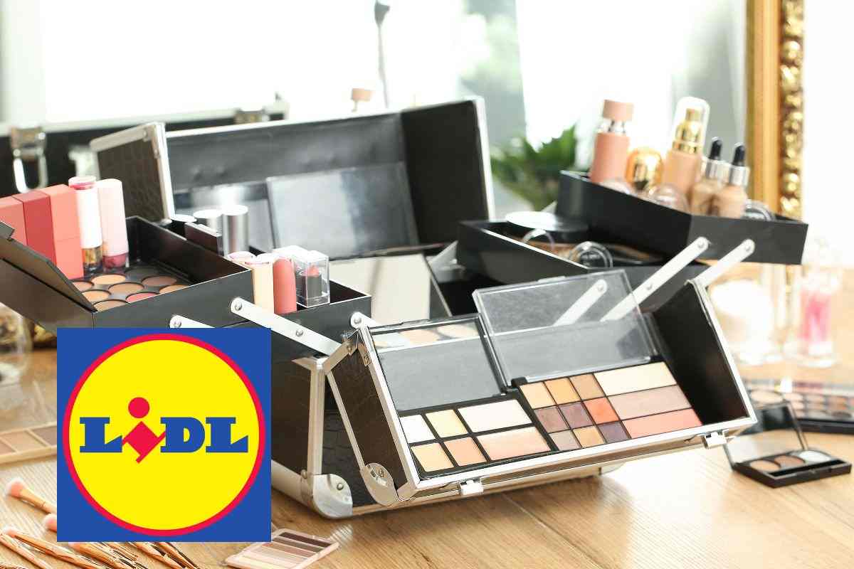 cosmetici offerta lidl valigia